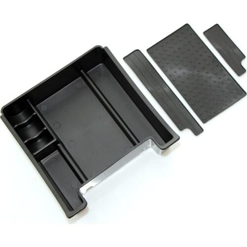 For VOLVO XC60/S60L/S60/V60 central storage box broadhurst armrest remoulded car glove storage box with mat