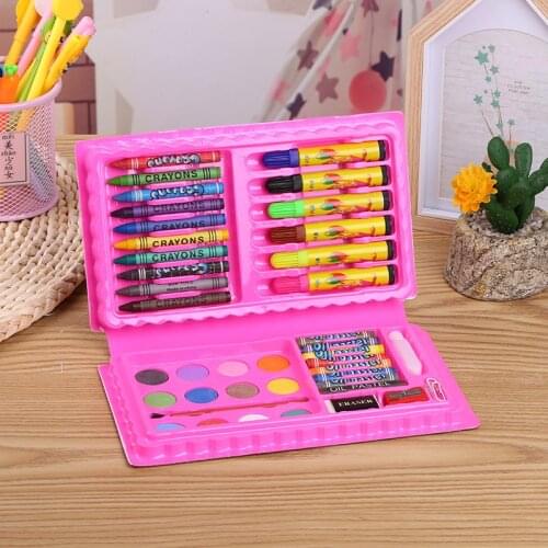 Childrens Painting Watercolor Set 42-piece crayon box