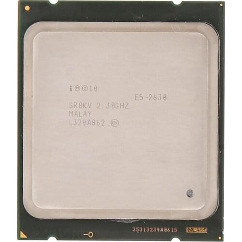 For Xeon E5 2630 CPU LGA2011 Pin Processor for X79 BTC Mining Motherboard for X79 Motherboard DDR3 Memory