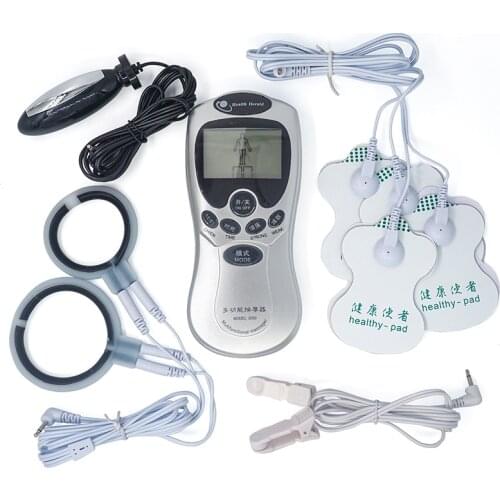 Taser Electric Shock Bdsm Toys Electro Sex Kit Anal Butt Plug Cock Ring For Sex Penis Stimulator Nipple Clip Massage Patches
