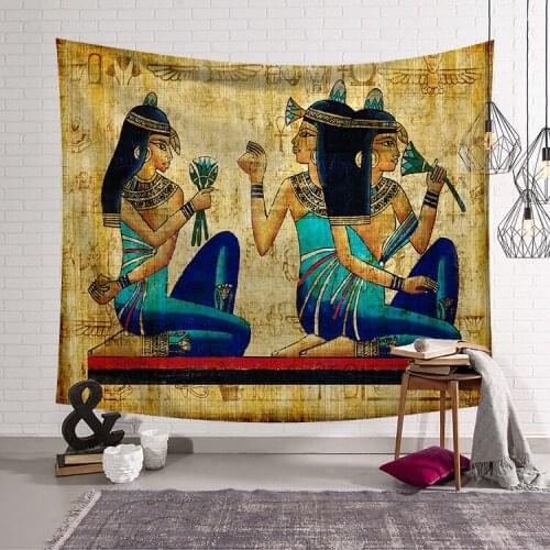 Ancient Egypt Series Tapestry Home Decoration Room Wall Hanging Accessories Macrame enfeites para casa decoracao sala T64