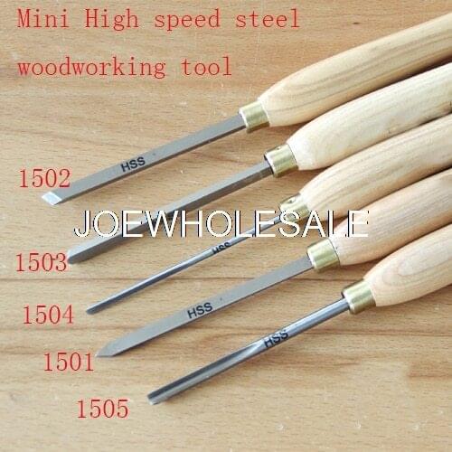 Wood carving tools,Mini Woodturning Chisel set,High speed steel woodworking tool,chisels for woodcarving,1501-1505