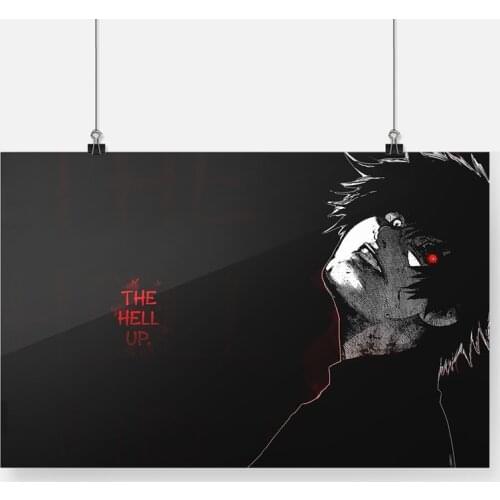 Kaneki Ken Tokyo Ghoul Anime Poster Framed Wooden Frame Canvas Wall Art Decoration Prints Dorm Room Home Bedroom Decor Painting