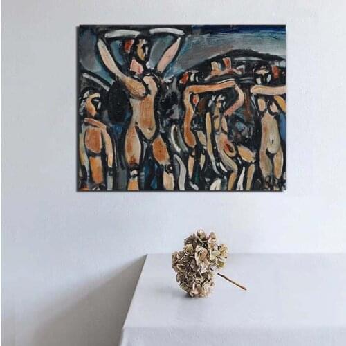 Georges Rouault Body Art Canvas Painting Print Living Room Home Decoration Modern Wall Art Oil Painting Poster Picture Framework