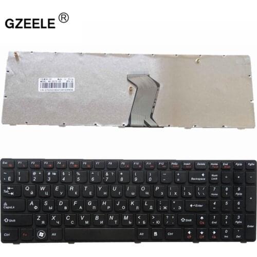 GZEELE New Russian keyboard For Lenovo G560 G565 G560A G565A G560E G560L RU laptop keyboard