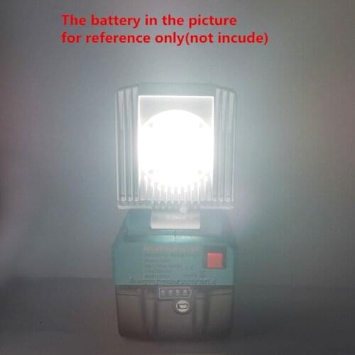 For Makita 14.4V 18V Li-ion Battery Supply LED working light lamp 10W Outdoor Emergency Lighting portable safe high quality