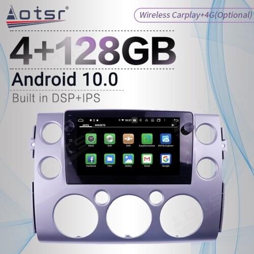 4+128G For Toyota FJ Cruiser J15 2006 - 2020 Android Radio Tape Recorder Car Multimedia Player Stereo Head Unit GPS Navi No 2din