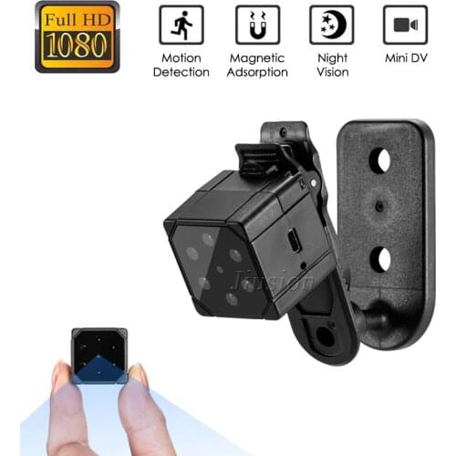 Mini Video Camera SQ19 1080P HD Magnetic Secret Camcorder Night Vision Motion Detection Micro Cam Camaras Espias Escondidas