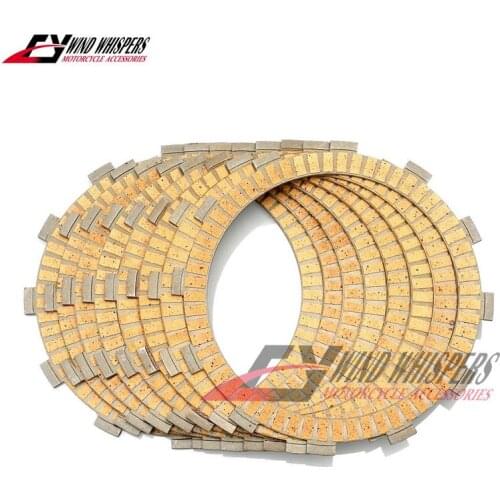 Friction Clutch plates Set For Kawasaki KX250 EJ650 KLR 650 Ninja 750 ZX750 ZX-7R ZX-9R Vulcan VN750 VN800 VN900 GPZ 900R