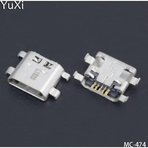 YuXi 50pcs Micro USB Charging Port jack Connector Plug Socket Dock Repair Part For Huawei Honor 6 Plus 7 5X Play Y6 Pro 5S Play
