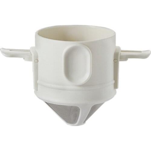 Foldable Reusable Coffee Filter Coffee Maker Mesh Holder Stainless Steel Machine for Household Kitchen Coffee Tools