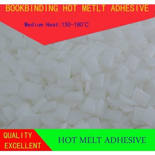 100g Bookbinding Hot Melt Adhesive Coated Paper Binding Glue Book Sealers Catalog Adhesives Leaflets Sealant Particles T-3218
