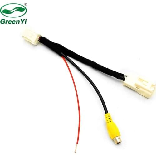 Car Parking Rear View Camera Reverse Backup RCA Video Convert Cable Adapter Plug For Skoda Octavia Speed Rapid NW202 Yeti Fabia