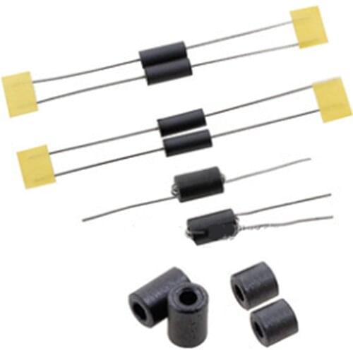 Free shipping 50PCS 3T 6*10 Six hole Magnetic bead 3 Coil R6H anti interference inductance Good Quality