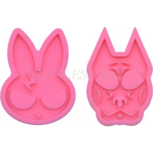 Keychain Pendant Silicone Mould DIY Crafts Decorations Jewelry Making Tool Epoxy Resin Mold Drop Shipping