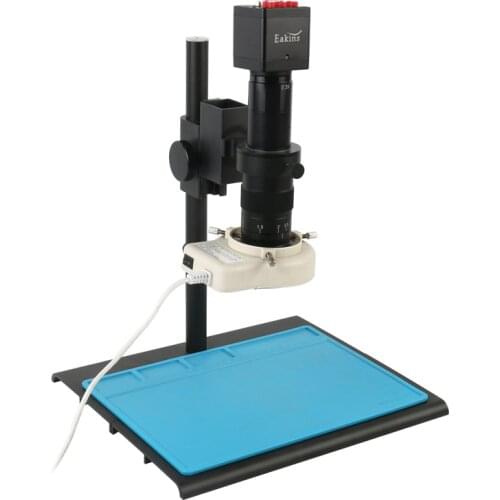 SONY IMX307 HDMI VGA 1080P Industrial Video Electronic Digital Microscope Camera +180X 300X C-MOUNT Lens For Phone PCB Soldering