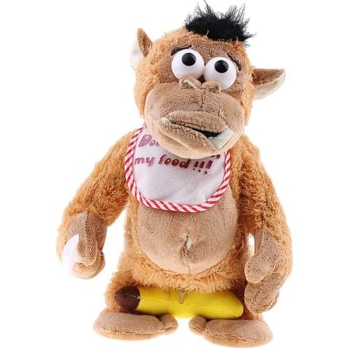 Kids Interactive Electric Plush Toys Singing Dancing Lovely Orangutan Doll Electronic Pet Plush Toys