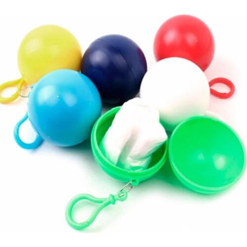 China Factory High Quality One-time thick raincoat compression fans your raincoat portable ball AY021