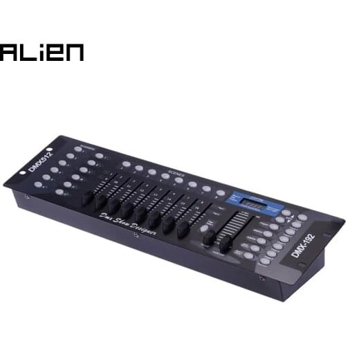 ALIEN 192 DMX Controller Stage Lighting DJ Equipment DMX Console for Disco Party LED Par Moving Head Laser Spot light Controller