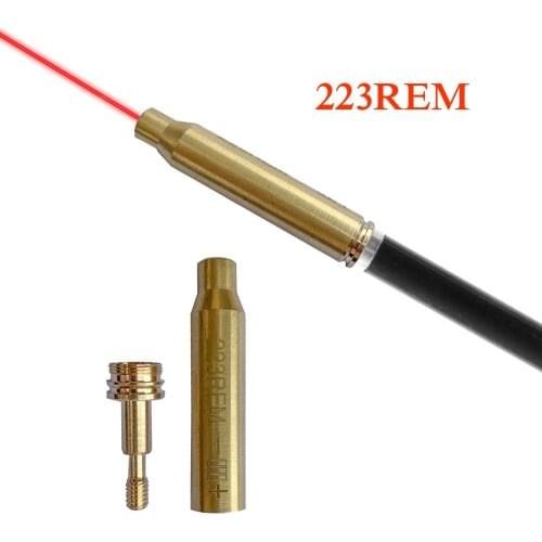 223REM Red Dot Laser Bore Sight For Archery compound Hunting Accessories Tactical Shooting Archery Arrow Boresighter