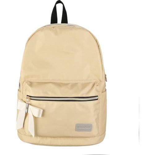 Nylon Women Backpacks Fashion Female Shoulder Bag pack Korean Style Cute Preppy Style Backpack for Teenage Girls School Bags