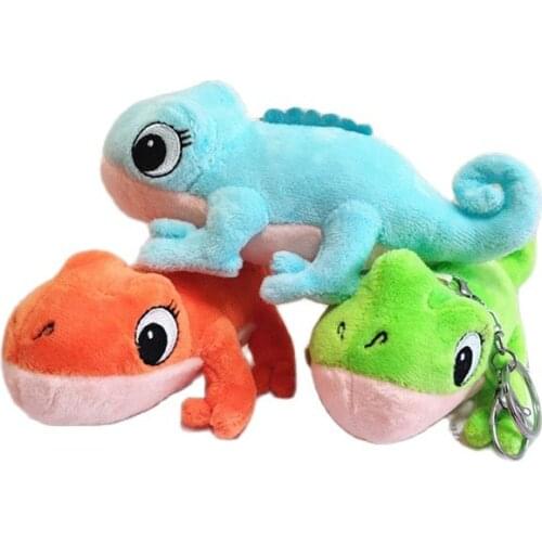Wholesale 20pcs/lot 16cm cute Lizard stuffed pendant soft Lizard plush toys Keychain gifts