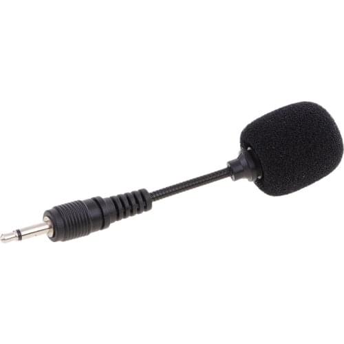 Protable Mono/ Standard 3.5mm Port Plug-in Condenser Microphone Mini Megaphones For Computer Skype Laptop Voice Amplifier