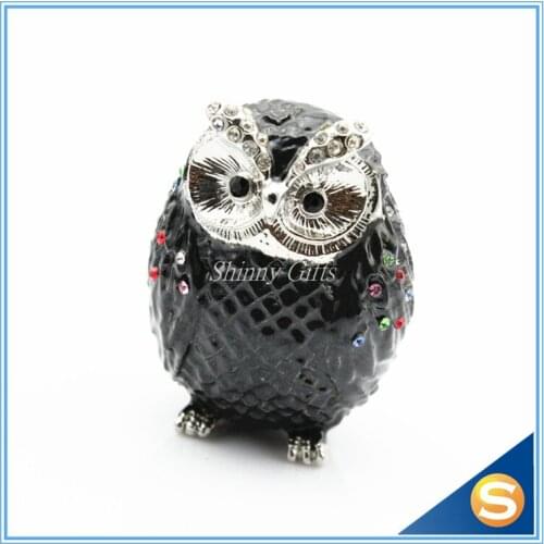 Owl shape party gifts for top quality children beautiful jewelry boxes SCJ952 Random Color