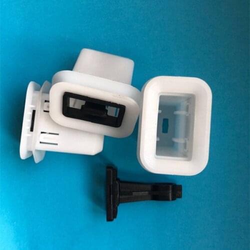 4PCS Car Rear Seat Buckle Rear Fixed Clip For Honda 06-11 Civic 8th Fit Crosstour