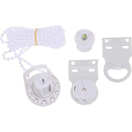 Curtain Roller Chain Roller Shade Blind Beaded Chain Cord Clutch Metal Core Blinds Connectors Blinds Connector 1 set