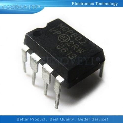 10pcs/lot MCP602-I/P MCP602 DIP-8 In Stock