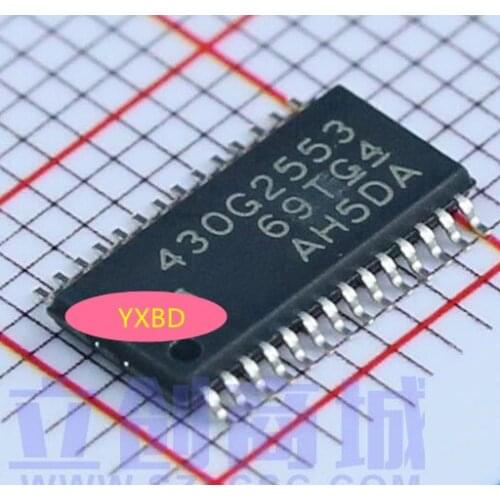 10pcs MSP430G2553IPW28R MSP430G2553IPW MSP430G2553 TSSOP28