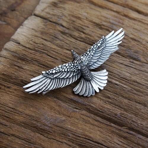 12pcs Wiccan Jewelry Raven Triple Moon Goddess Charm Hairpin for Men Animal Birds Pagan Flying crow Hairpin