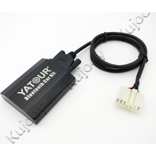 Yatour BTK Bluetooth Car Kit Digital Music CD Changer CDC Connector For Toyota Avalon Corolla Brevis/Camry Altis Coaster Radios