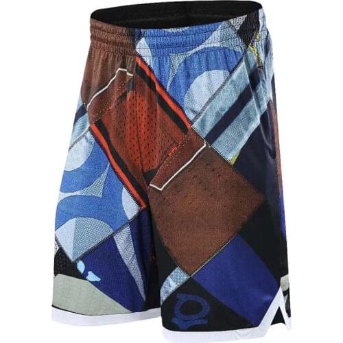 Basketball Pants Mens Summer Plus Size Loose Sports Shorts Quick-Drying Running Fitness Training Five-Point Pants