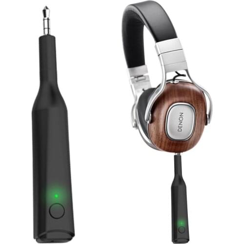 Bluetooth 5.0 Handsfree Wireless Adapter Stereo Audio Receiver For Denon AH-NC800 AH-NC732 AH-D320 AH-D340 AH-D400 Headphones