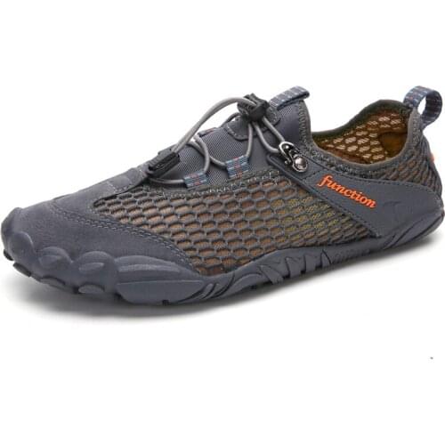 Breathable Quick Dry Sneakers Unisex Mesh Aqua Shoes Men Summer Water Shoes Comfortable Non-slip Outdoor Climbing Hiking Shoes