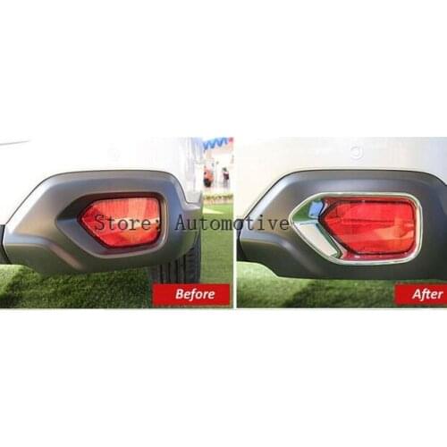 FIT FOR 2015 2016 2017 2018 for Subaru OUTBACK CHROME REAR REFLECTOR FOG LIGHT FOGLIGHT LAMP COVER