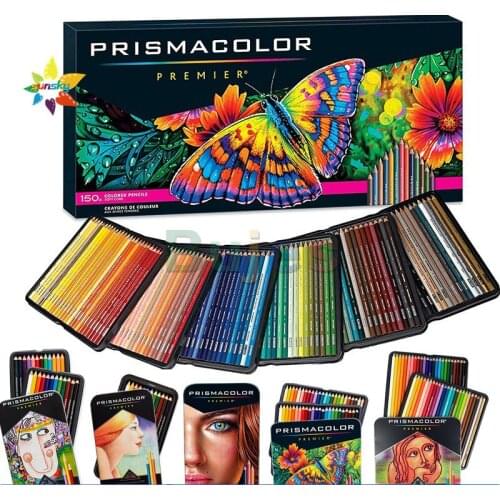 Lapis De Cor Oleosa Sanford Prismacolor Original Art. Material Escolar Pintado Material Escolar 24/36/48 Conjunto De Core,Artist