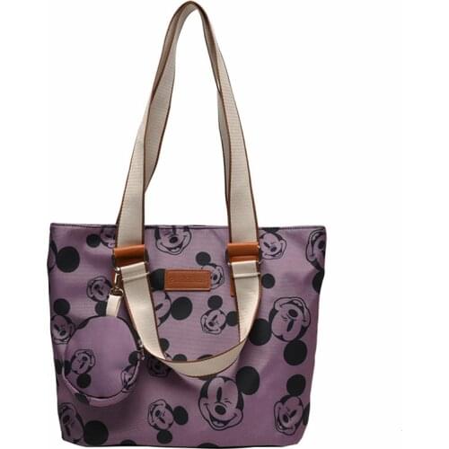 Disney Mickey Mouse women bag new cartoon cute handbag Single Shoulder Bag Fashion messenger bag high quality Tote Bag