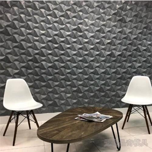 New rolling wave concrete wall brick silicone mold Individual decorative furniture cement mold