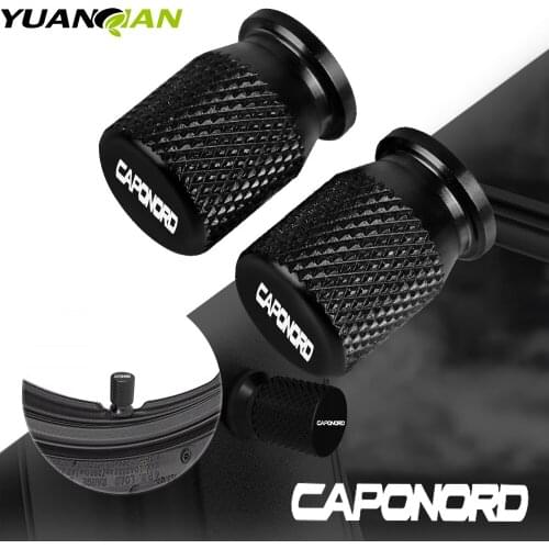 New Motorcycle Vehicle Wheel Tire Valve Stem Caps Covers With Logo For Aprilia CAPONORD 1200 CAPONORD1200 Caponord1200 All Year