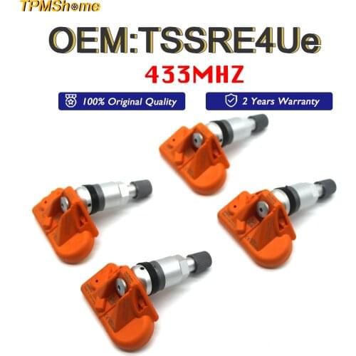 NEW 433MHz Universal TPMS Sensor TSSRE4Ue Tire Pressure Monitoring System Tyre Air Monitor Sensor