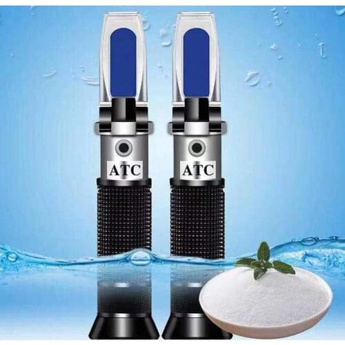 Spot Handheld 0-100% Salinometer Salinity Refractometer Meter Salt Gauge Saltwater Test Tool VJ-Drop