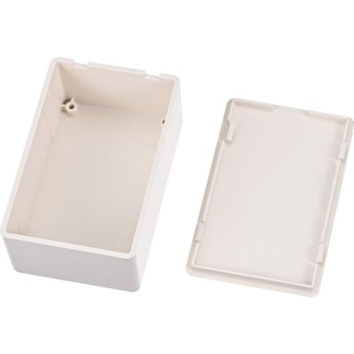 Uxcell 60x36x25mm/69x42x17.5mm/70x46x29.5mm/100x60x25mm Electronic Plastic DIY Junction Project Box Enclosure Case White/Black