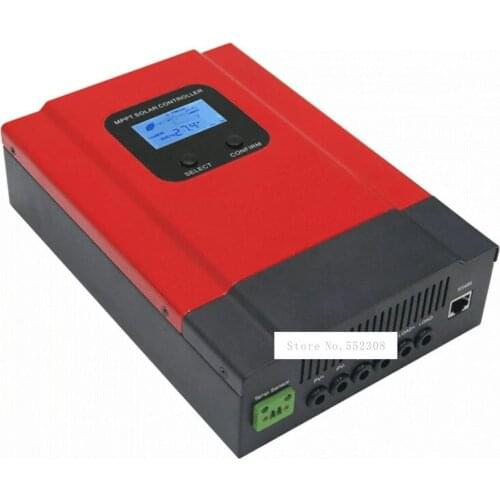 High efficiency 20A/30A/40A/50A/60A Smart MPPT Solar Charge Controller Power Generation System Controller DC12V 24V 36V 48V