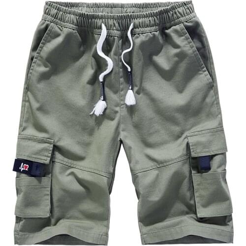 M-8XL Summer Men Shorts 2021 New Fashion Short Pants Cotton Quality Mens Casual Shorts Homme Holiday Beach Cargo Shorts