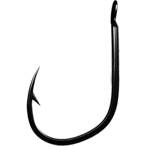 1-12# Ahei Iseni With Barbs Shang Hei Black Entrance Fishing Hook Carp Hook Fishing Tackle Fishing Tackle