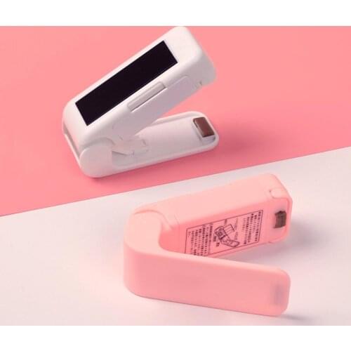 1Pc Portable Handheld Heat Sealer Household Package Storage Bag Mini Heat Sealing Machine Food Snack Handy Sticker Kitchen Tool