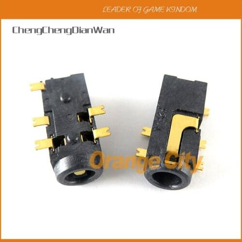 10pcs Original new Replacement earphone socket headphone jack socket connector for Nintendo 2DS 3DS
